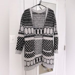 Printed Cardigan
